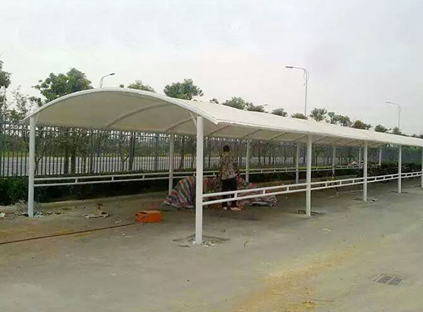 膜結(jié)構(gòu)自行車棚