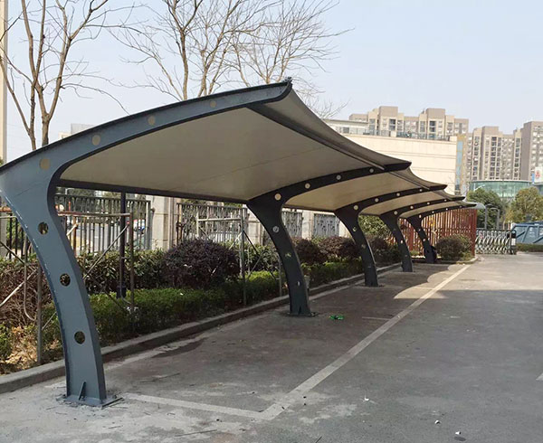 膜結(jié)構(gòu)自行車棚