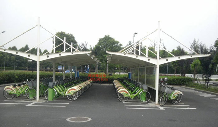 膜結(jié)構(gòu)自行車棚