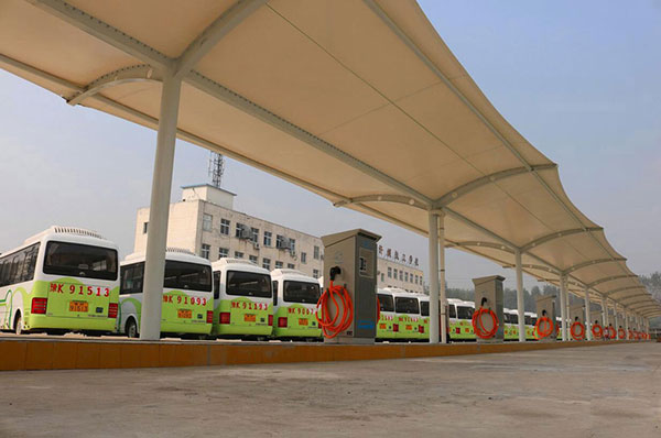 充電樁車棚